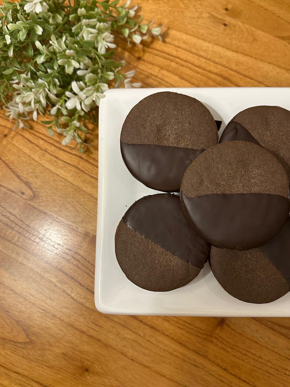 Foto de los alfajores de chocolate
