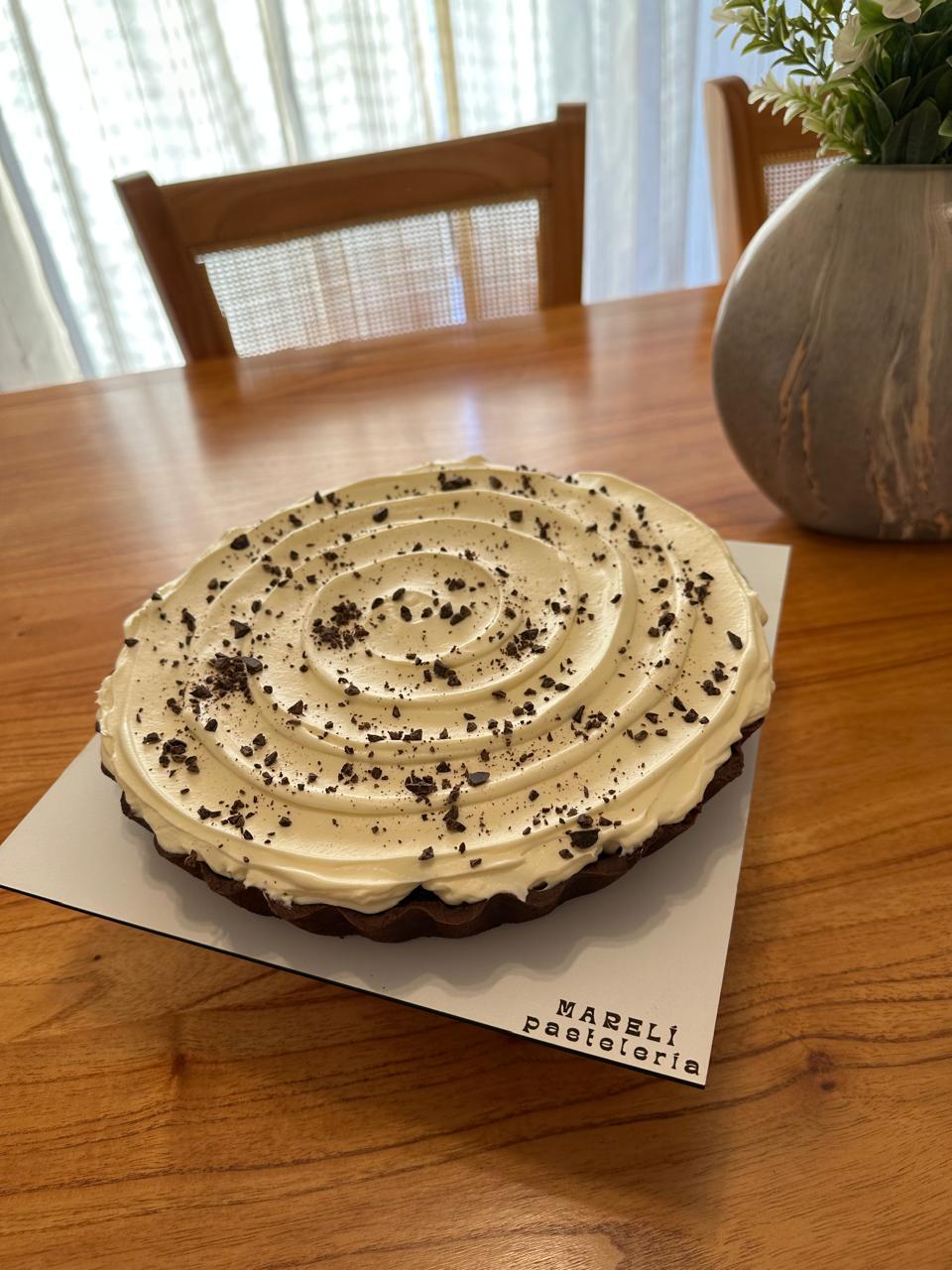 Foto de la tarta banoffee